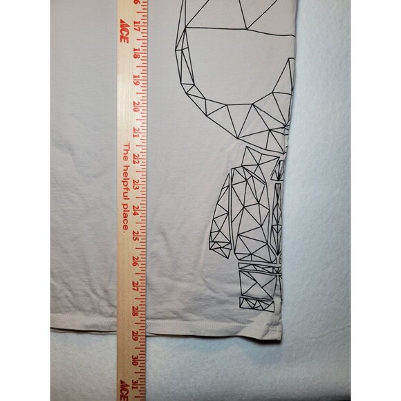 Karl Lagerfeld Spellout Double-sided Icon Logo Geometric Design Mens Size Medium - Picture 10 of 11